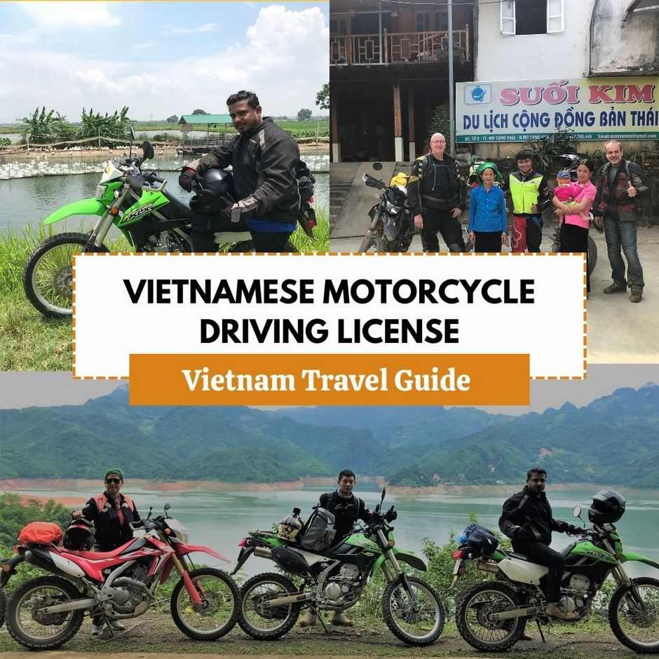 Vietnam motorcycle driving license