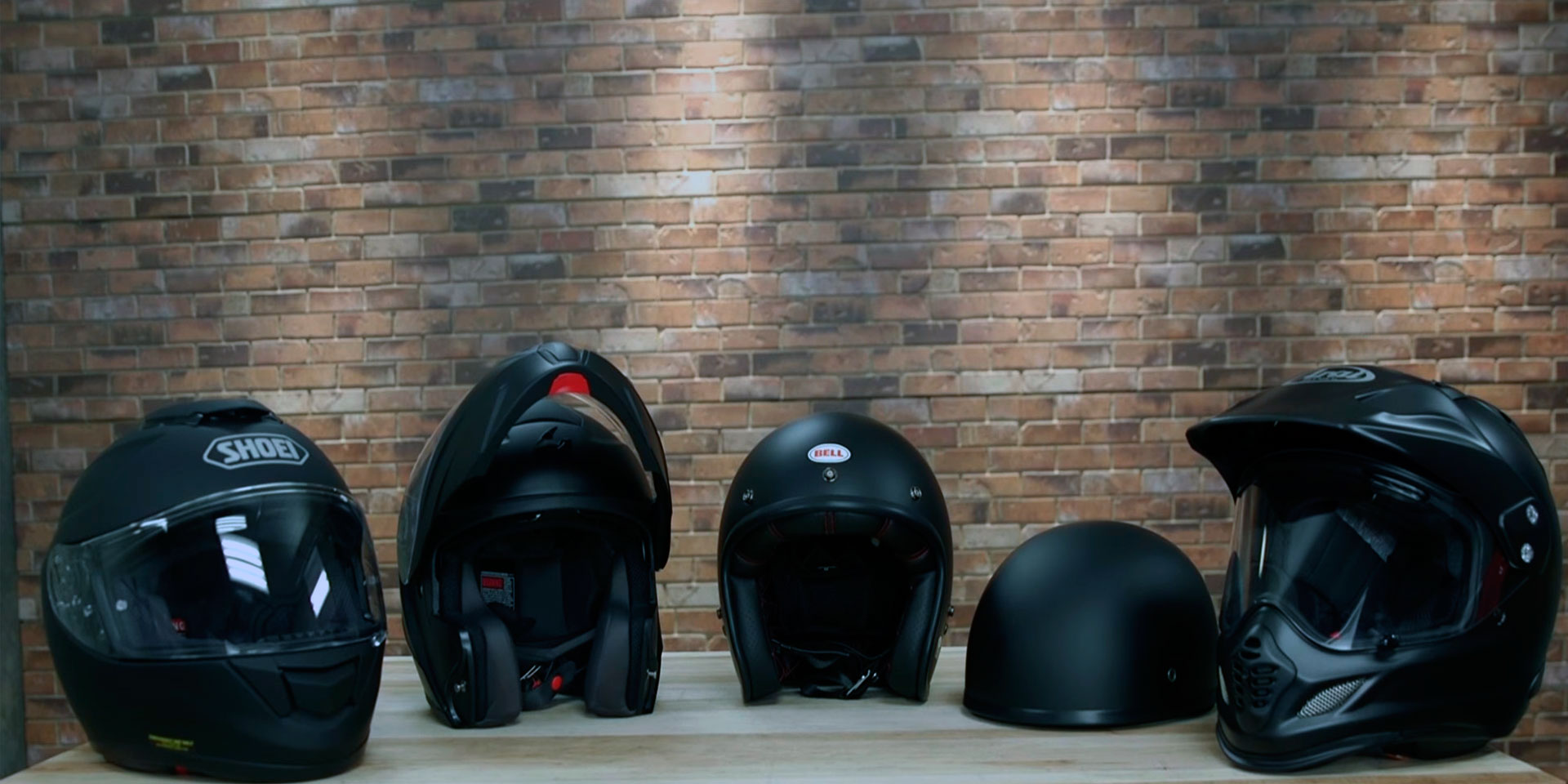 motorbike helmets