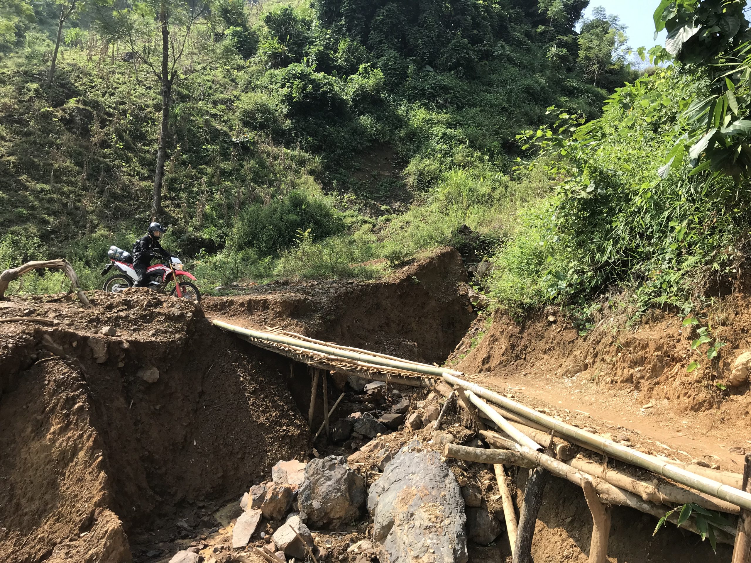 Honda dual sport bike is suitable for mountain road in vietnam 