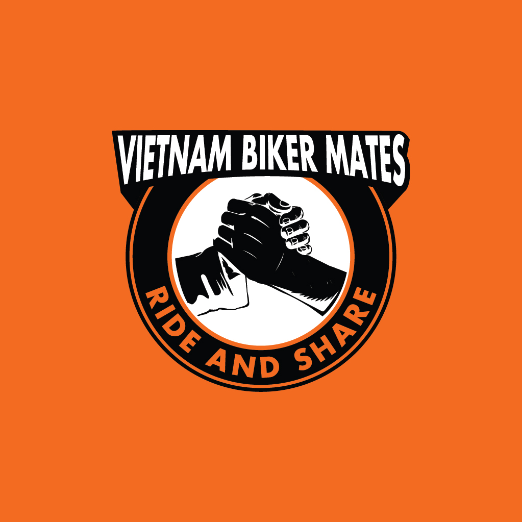 Vietnam epic motor adventures - new logo and tagline of Vietnam Biker Mates