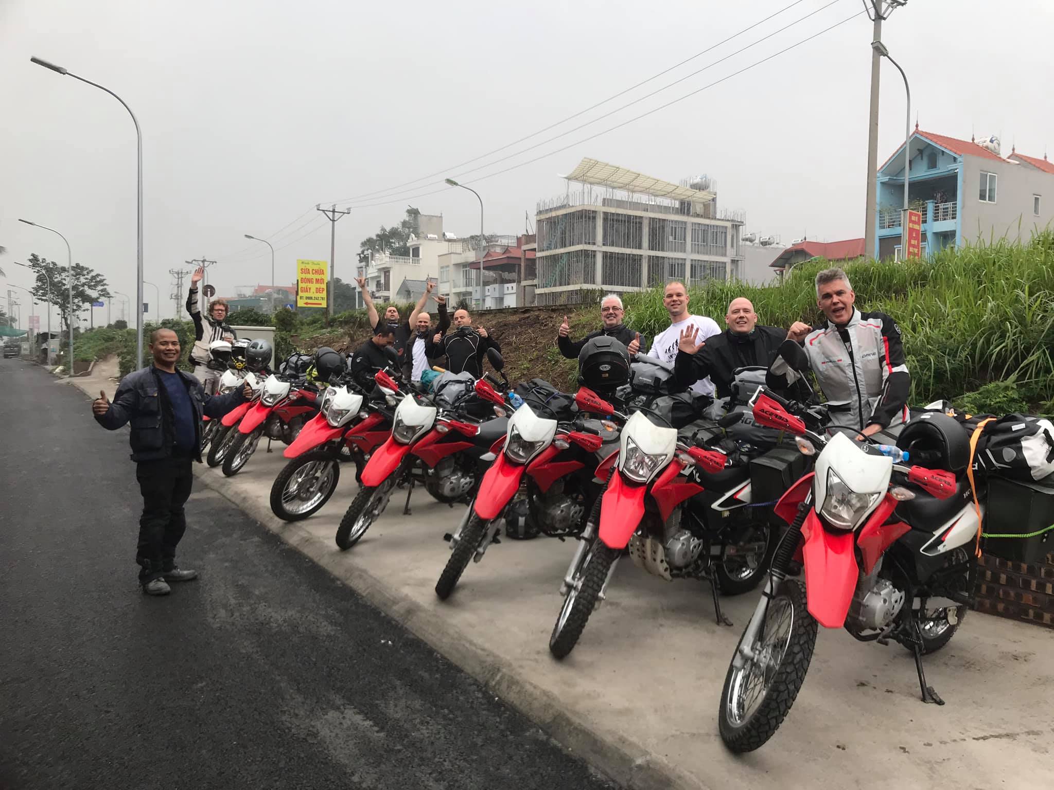 honda xr150 motorbikes for rent in Hanoi