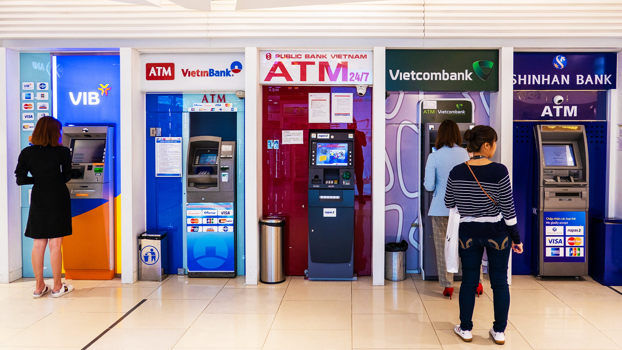 check our guide to money in vietnam to know which International cards are accepted at vietnam atms