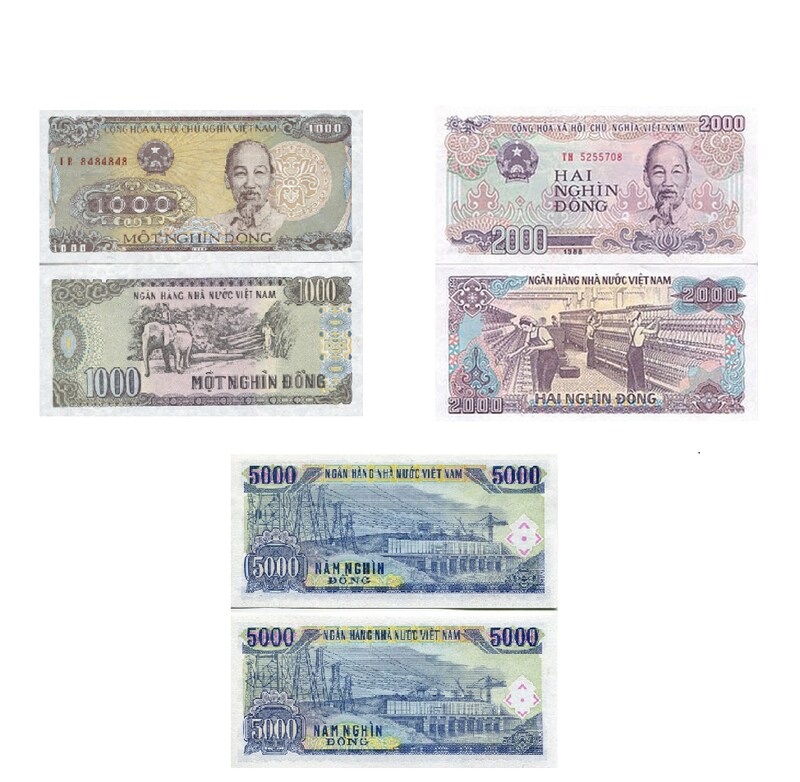 vietnam currency of smaller denominations