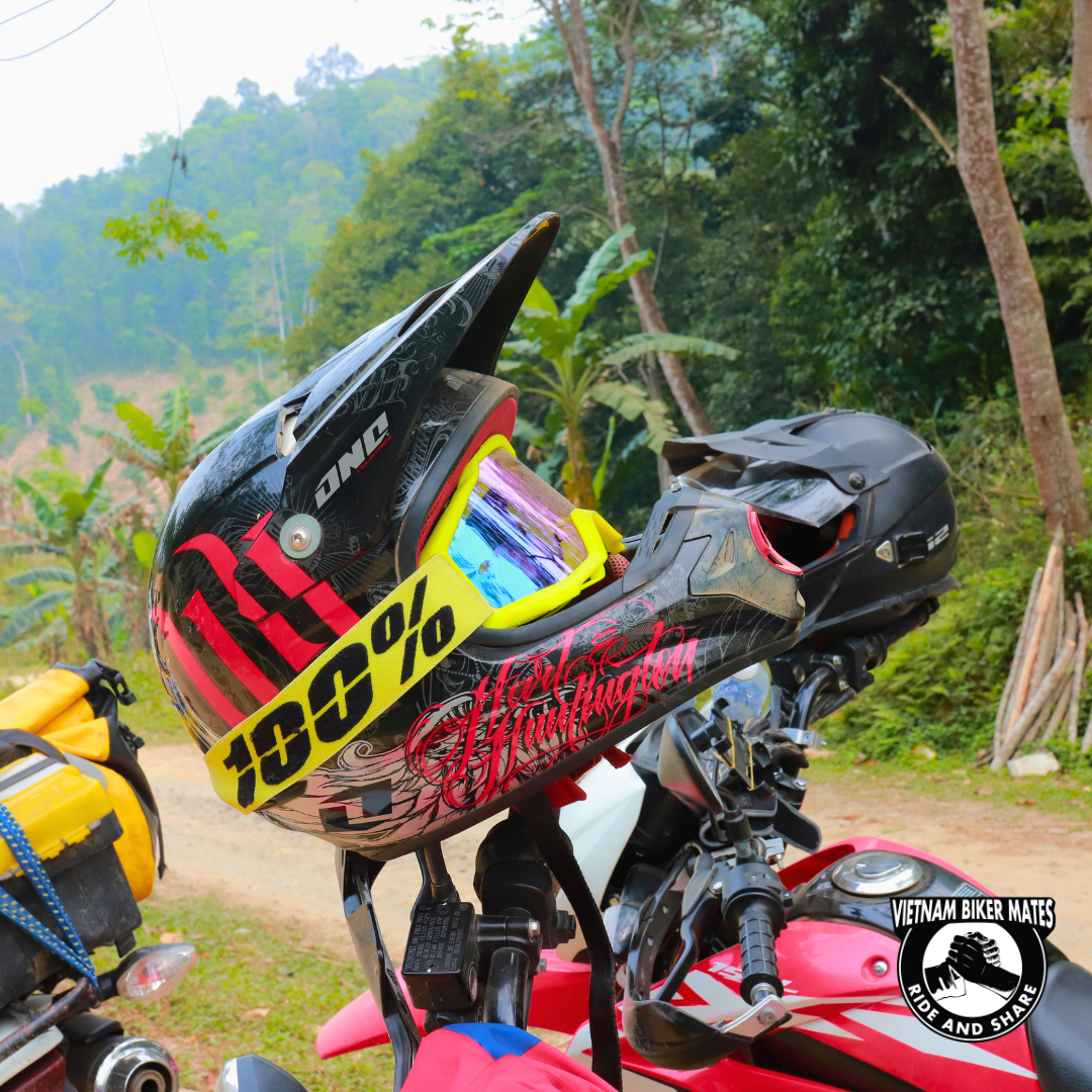 helmet is essential for motorbike trip packing list for vietnam